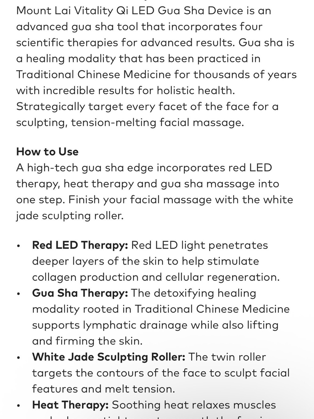 Mount Lai LED gua sha - Picture 4 of 4